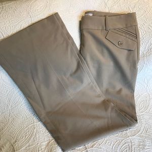 Tan color pants, size 8.
